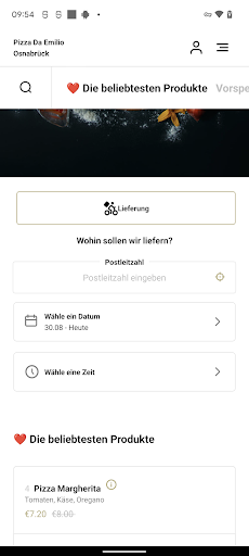 Pizza Da Emilio Osnabrück Screen 3