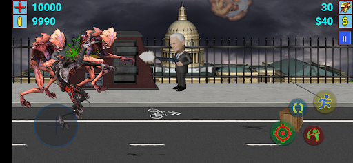 Aliens vs President Screen 2