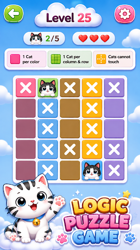 Sudokitty: Cat Logic Puzzle screenshot