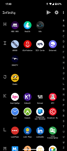 Infinity: Simple & Efficient Screen 3