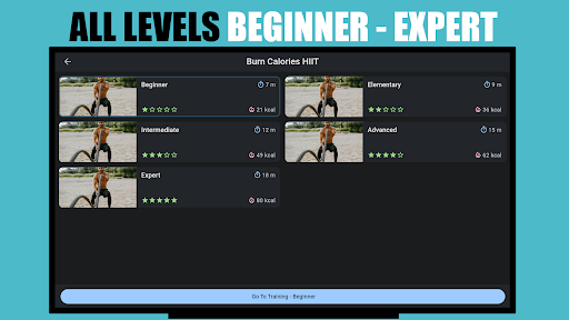 Screenshot of Workout At Home: No Equipment