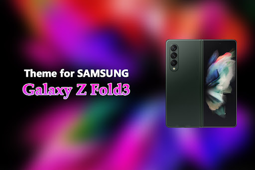 Android application Theme for Galaxy Z Fold 3 screenshort