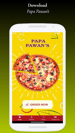 Android application Papa Pawan's screenshort