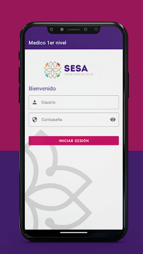 Android application Médico primer nivel screenshort