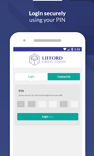 Android application Lifford Credit Union screenshort