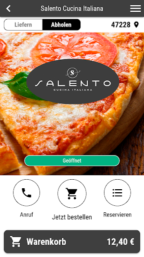 Android application Salento Cucina Italiana screenshort