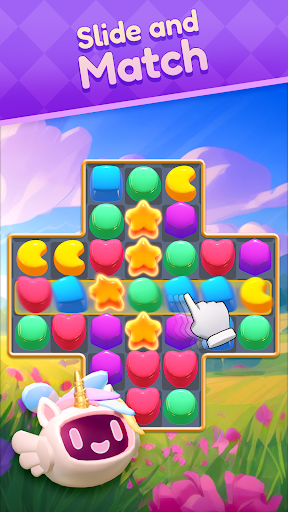 Android application Gummy Slide - Relaxing Puzzle screenshort