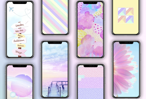 Android application Pastel Wallpapers screenshort
