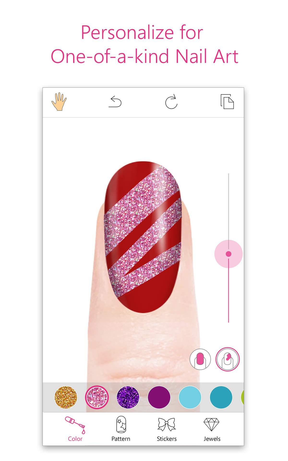 Android application YouCam Nails - Manicure Salon for Custom Nail Art screenshort