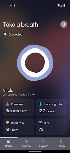 Android application Oxa Life screenshort