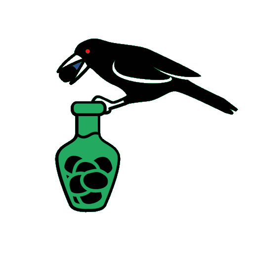 Crow Scientist  Icon