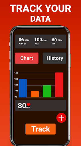 BloodPressure Record Pedometer Screen 2