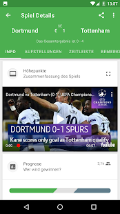 CrowdScores Fußball Liveticker und Statistiken Screenshot