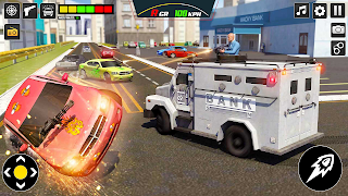 Bank Cash Van Driver Simulator - Screenshot 3