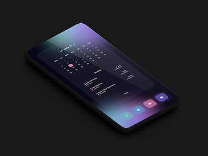 Prostolight KLWP theme Screenshot