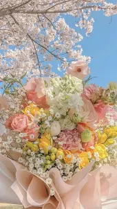 Flowers Bouquet HD Wallpaper
