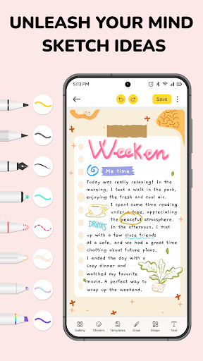 Screenshot of Journal: Notes, Planner, PDFs