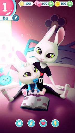 Bu Bunny - Cute pet care game Screen 3
