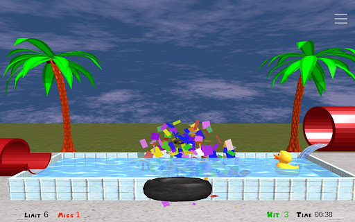 Android application Duck Slide Range (ad-driven) screenshort