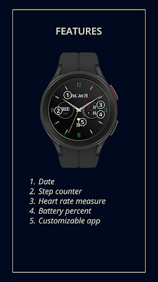DADAM58 Analog Watch Faceのおすすめ画像4