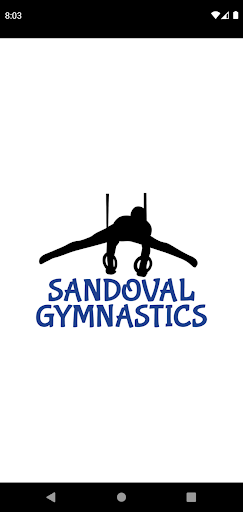 Android application Sandoval Gymnastics screenshort