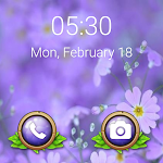 Cover Image of Download Flower Lock Screen  APK