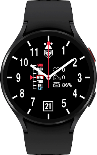 HJ 단순 Analog 시계화면 screenshot 5