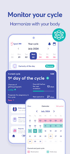 iYoni: Track Fertility & Cycle Screen 2