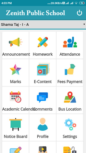 Zenith Public School Screen 2