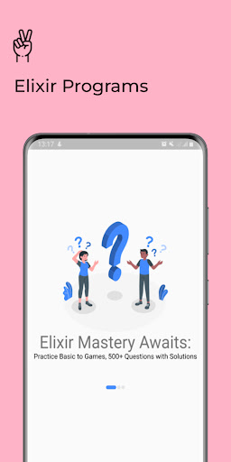 Android application Elixir Programs screenshort