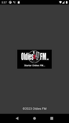 Android application Oldies FM screenshort