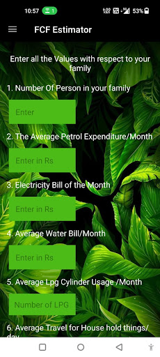Family CO2 Footprint Screen 2