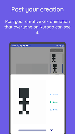 Kuroga: Draw anime & GIF maker Screen 3
