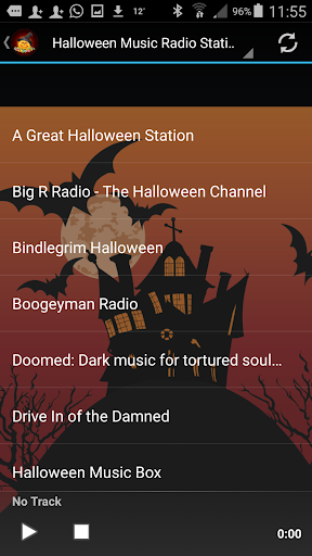 Halloween Music Radio Stations Screen 2