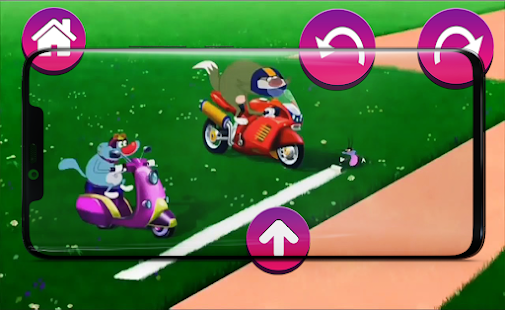 Oggy Bike Race Game 1.0 APK screenshots 2