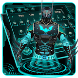 3D Neon Hero Keyboard Theme icon