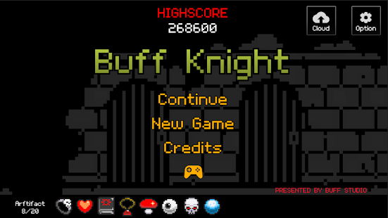 Buff Knight: Captura de tela de RPG ocioso off-line