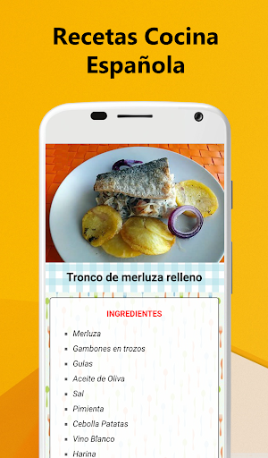 Spanish Recipes Screen 2