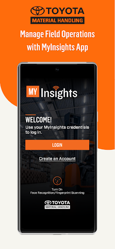 Android application MyInsights - Testing screenshort