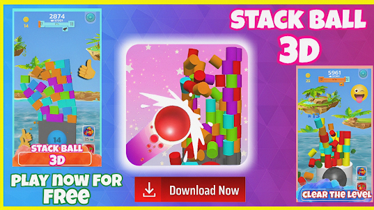 Stack Ball 3D - Tower Crash