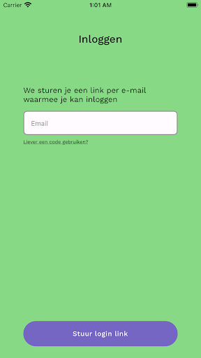 Android application BuurtHapp screenshort