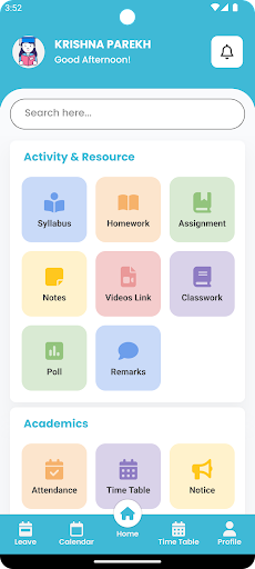 Advance Education Screen 2