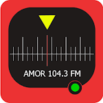Cover Image of डाउनलोड 104.3 FM AMOR Radio Station  APK