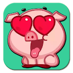 Cover Image of Download Pigs Stickers WAStickerApps  APK