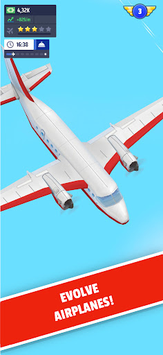 Idle Airplane - Tycoon androidhappy screenshots 2