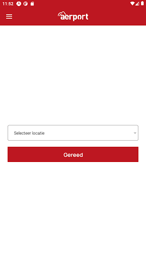 Android application Aerport Logistiek screenshort