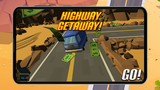 Android application Zigzag Highway screenshort