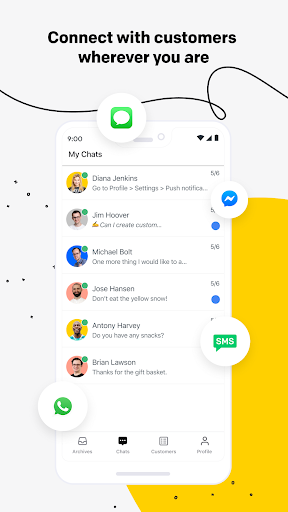 LiveChat - Customer service Screen 2