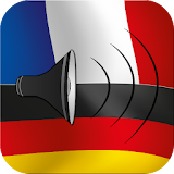French to German Talking Phrasebook Translator icon