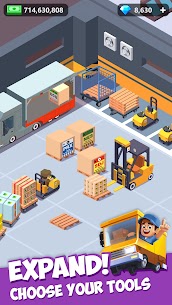 Idle Courier Tycoon – 3D Business Manager MOD APK 5
